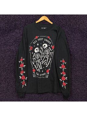 All Time Low Six Feet Under The Stars L/S Shirt Size XXL